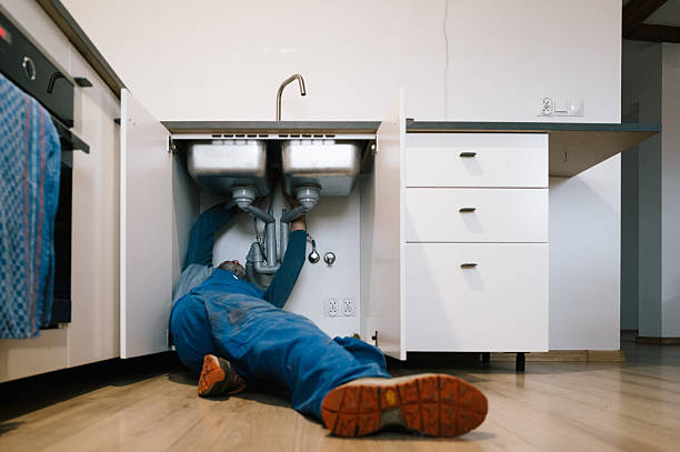 Professional Drain Cleaning technician working in White Hall, AR